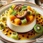 How to create tropical passionfruit panna cotta