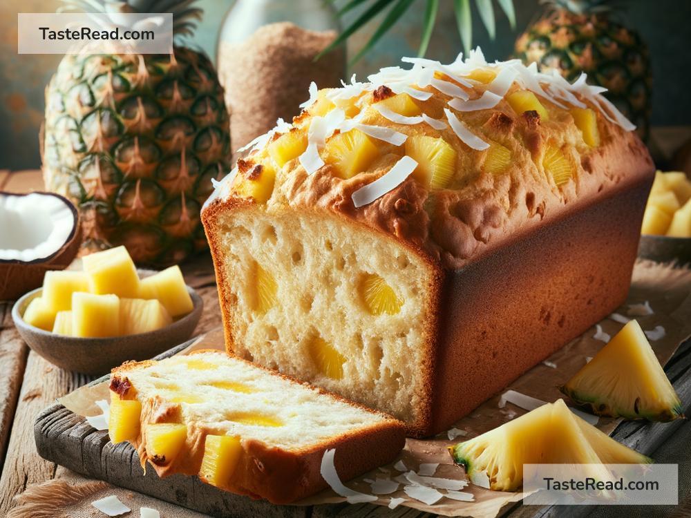How to create tropical pineapple coconut bread