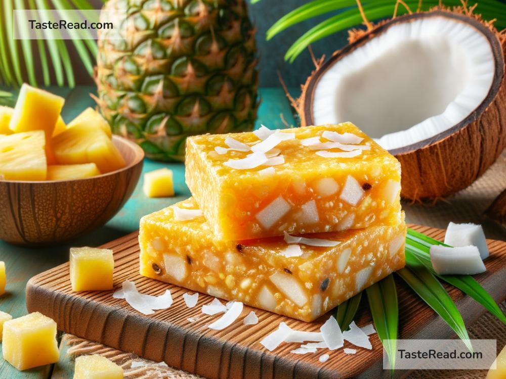 How to create tropical pineapple coconut energy bars