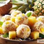 How to create tropical pineapple coconut energy bites