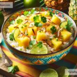 How to create tropical pineapple coconut rice