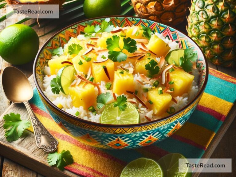 How to create tropical pineapple coconut rice