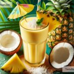 How to create tropical pineapple coconut smoothie