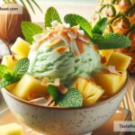 How to create tropical pineapple coconut sorbet