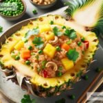 How to create tropical pineapple fried rice