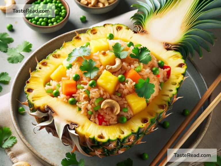 How to create tropical pineapple fried rice