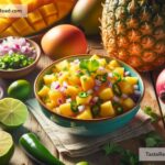 How to create tropical pineapple mango salsa