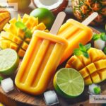 How to create tropical pineapple mango smoothie popsicles