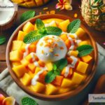 How to create tropical pineapple mango sorbet