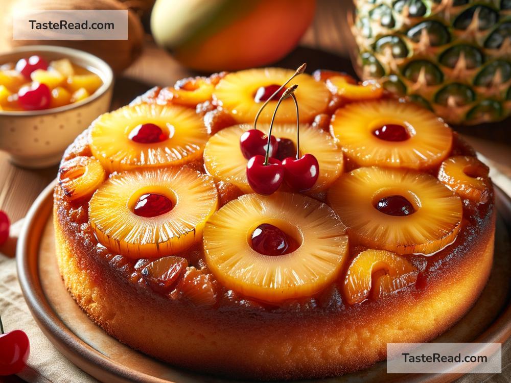 How to create tropical pineapple upside-down cake