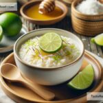 How to create zesty lime and coconut rice pudding