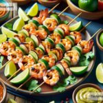 How to create zesty lime cilantro shrimp skewers