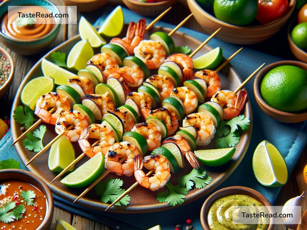 How to create zesty lime cilantro shrimp skewers