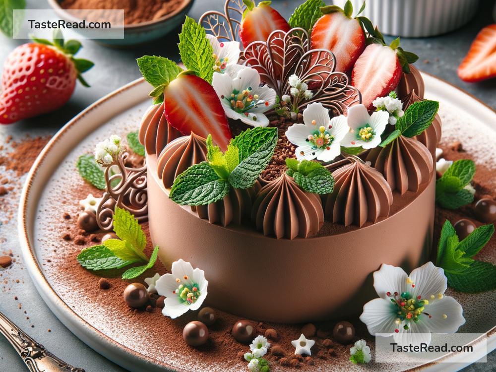 How to Garnish Delicate Desserts