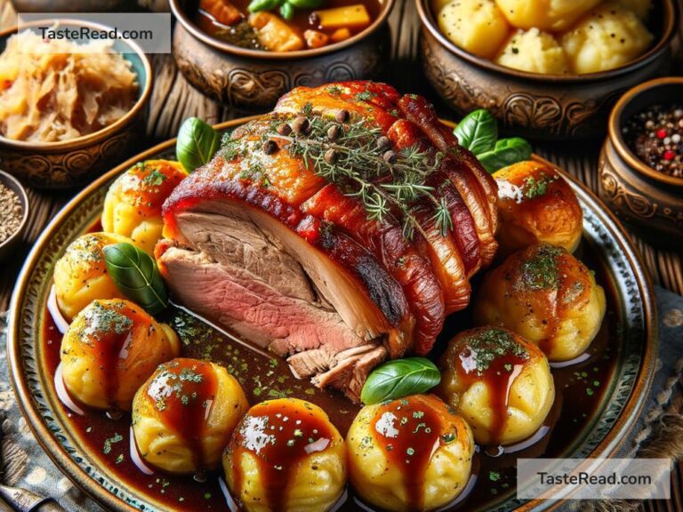 How to Make a Traditional Bavarian Pork Roast with Dumplings