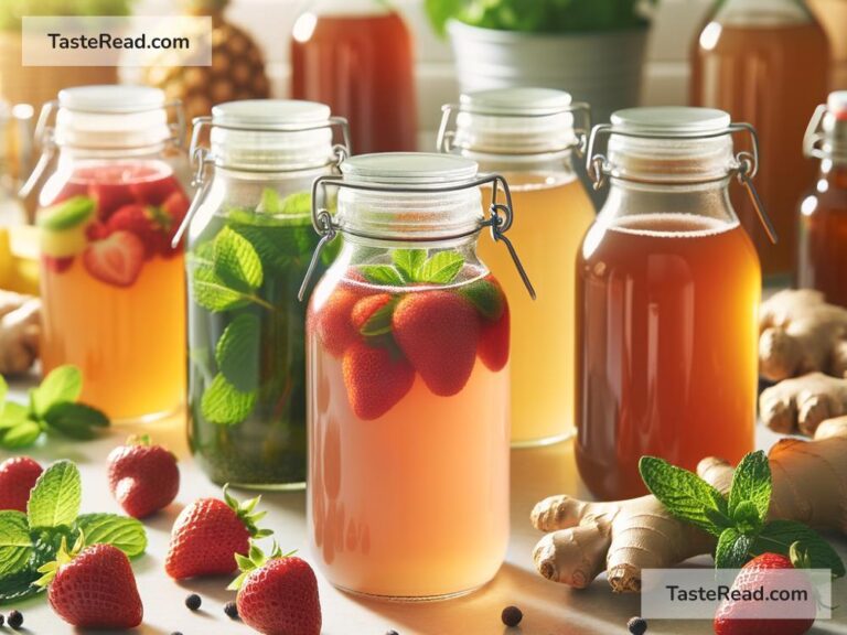 How to Make Flavored Kombucha