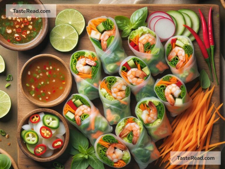 How to Make Fresh Spring Rolls