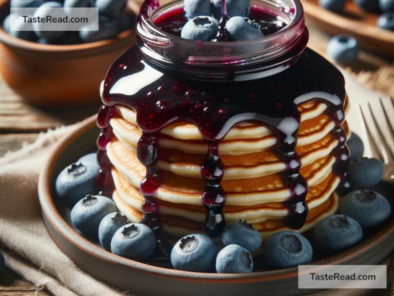 How to Make Homemade Blueberry Syrup