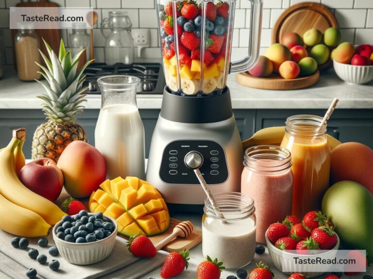 How to Make Homemade Fruit Smoothie