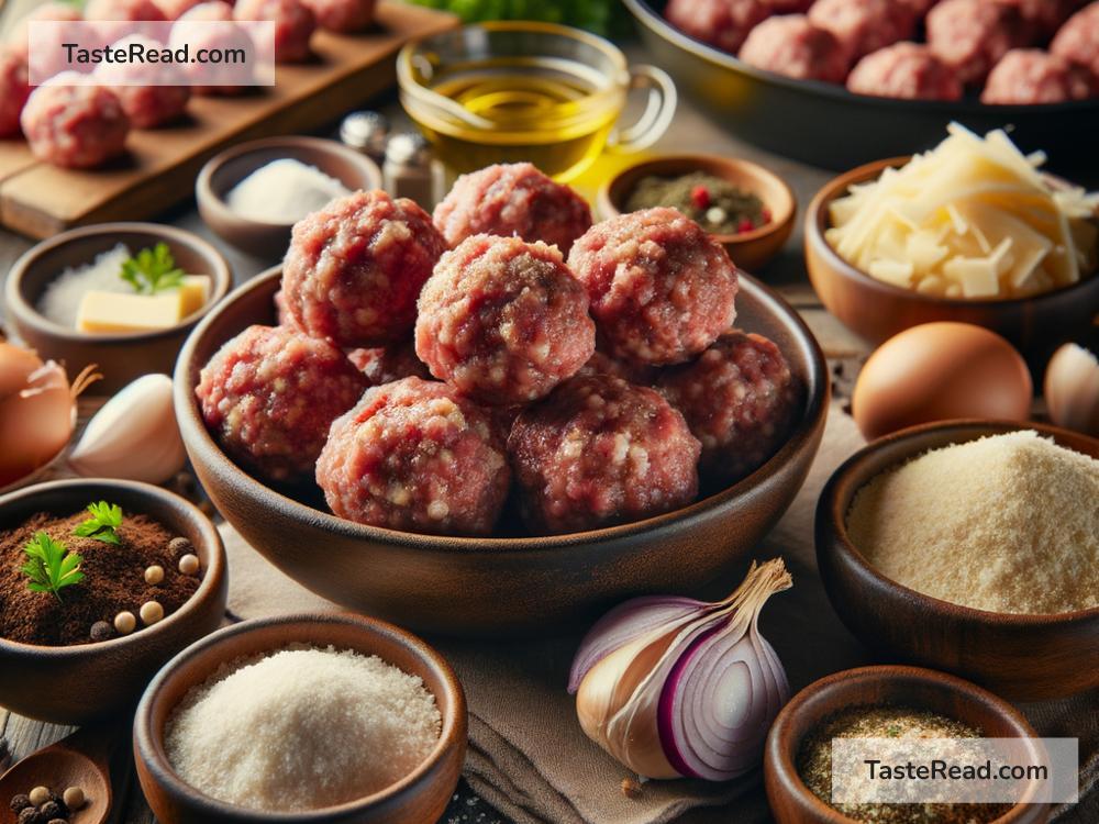 How to Make Homemade Meatballs