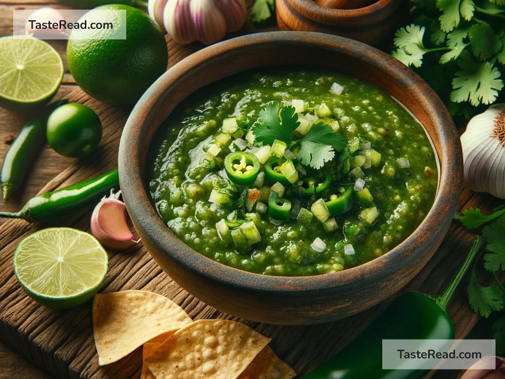How to Make Homemade Salsa Verde