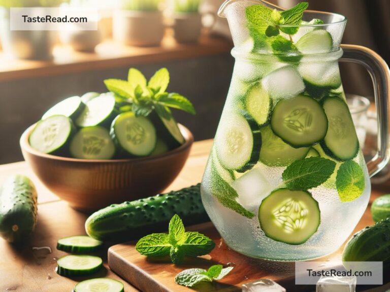 How to Make Refreshing Cucumber Water