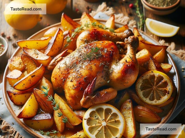 How to Make Traditional Greek Lemon Chicken with Potatoes at Home