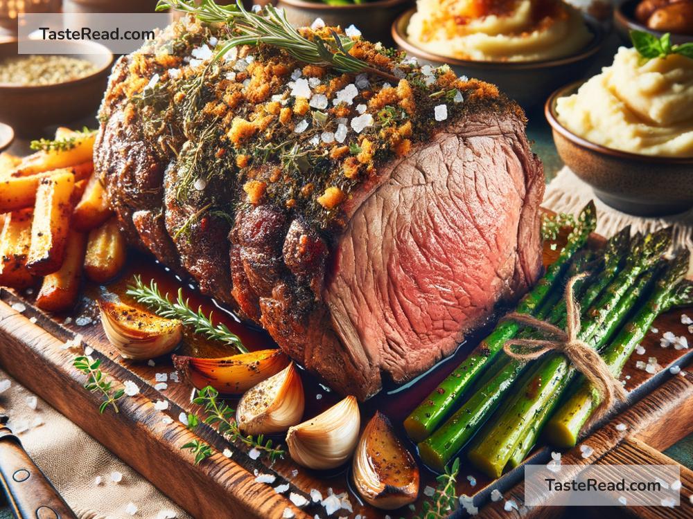 How to Prepare a Delicious, Aromatic Herb-Crusted Prime Rib Roast