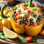 How to Prepare a Hearty, Veggie-Packed Stuffed Bell Pepper Dish