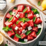 How to Prepare a Refreshing Watermelon Salad with Feta and Mint