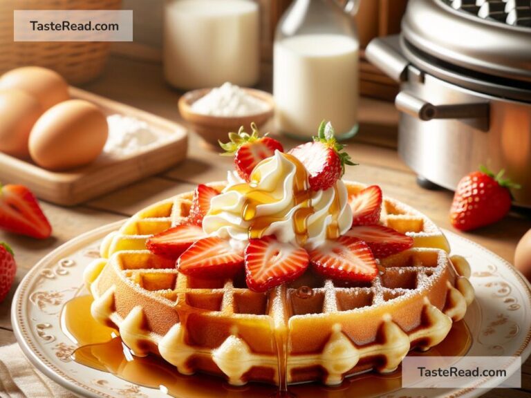How to Prepare a Traditional Belgian Waffles