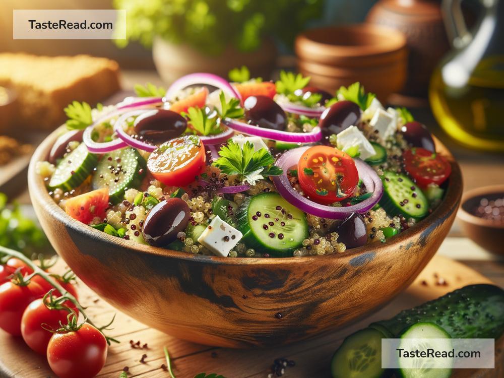 How to Prepare a Vibrant, Zesty Mediterranean Quinoa Salad