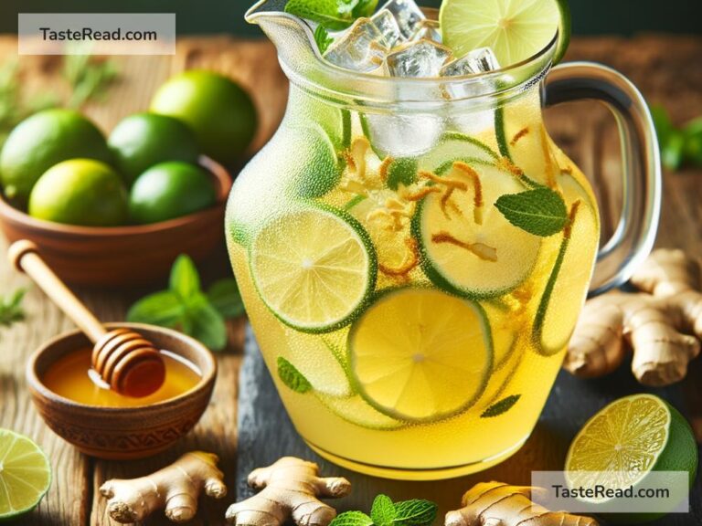 How to Prepare a Zesty Ginger Limeade