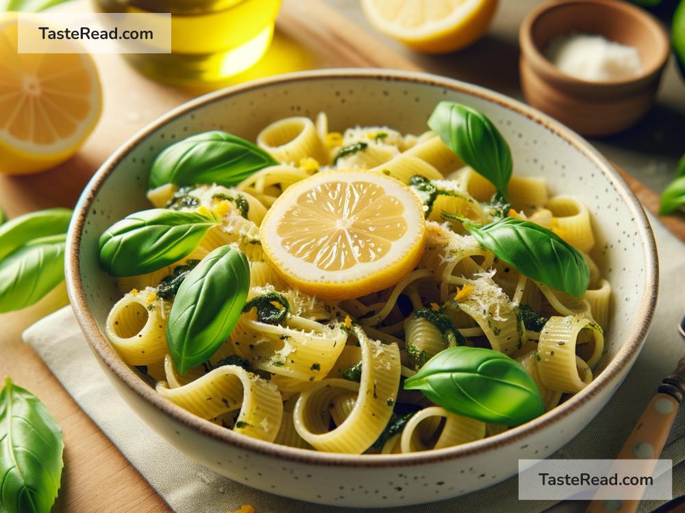 How to Prepare a Zesty Lemon Basil Pasta