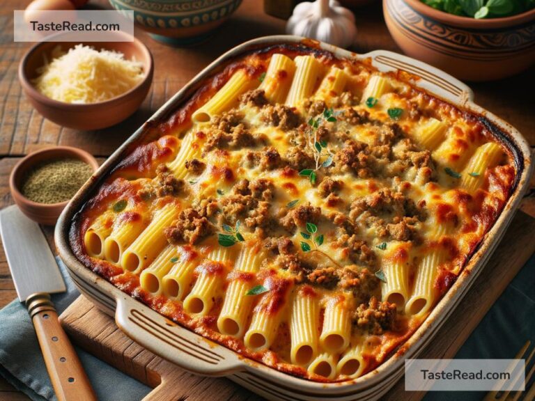How to Prepare an Authentic Greek Pastitsio with Layered Pasta