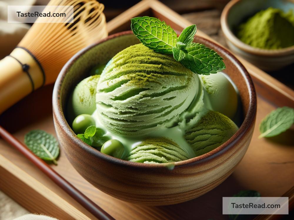 How to Prepare an Exquisite Japanese Matcha Green Tea Ice Cream
