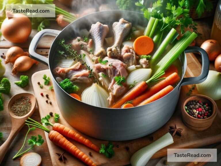 How to Prepare Homemade Chicken Stock