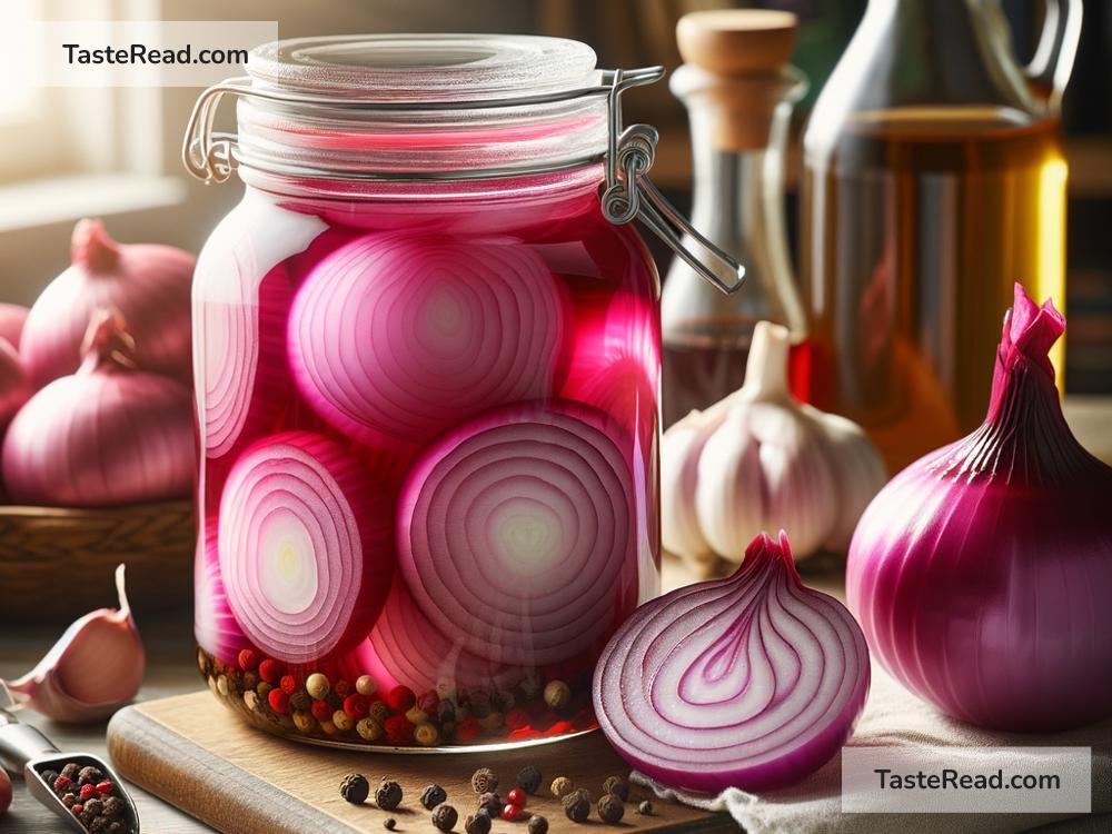 How to Prepare Homemade Pickled Red Onions