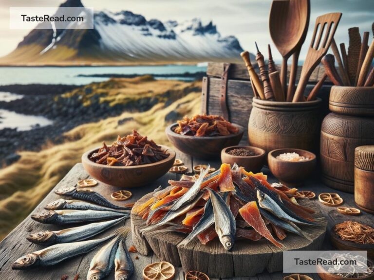 Icelandic traditional dried fish snacks tied to survival history