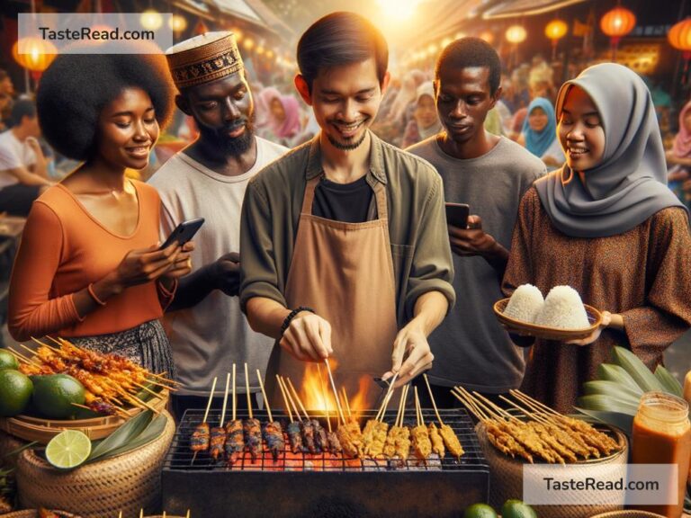 Indonesian satay recipes and street food culture