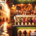 Indulging in Artisanal Ice Cream Dreams in Florence, Italy