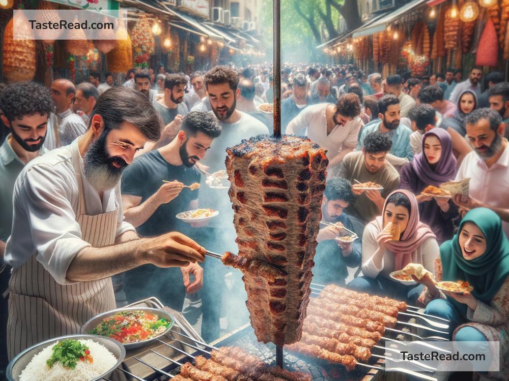 Indulging in Classic Kebab Enthusiasm in Tehran, Iran