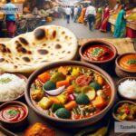 Indulging in Colorful Vegetable Curry Feasts in Mumbai, India