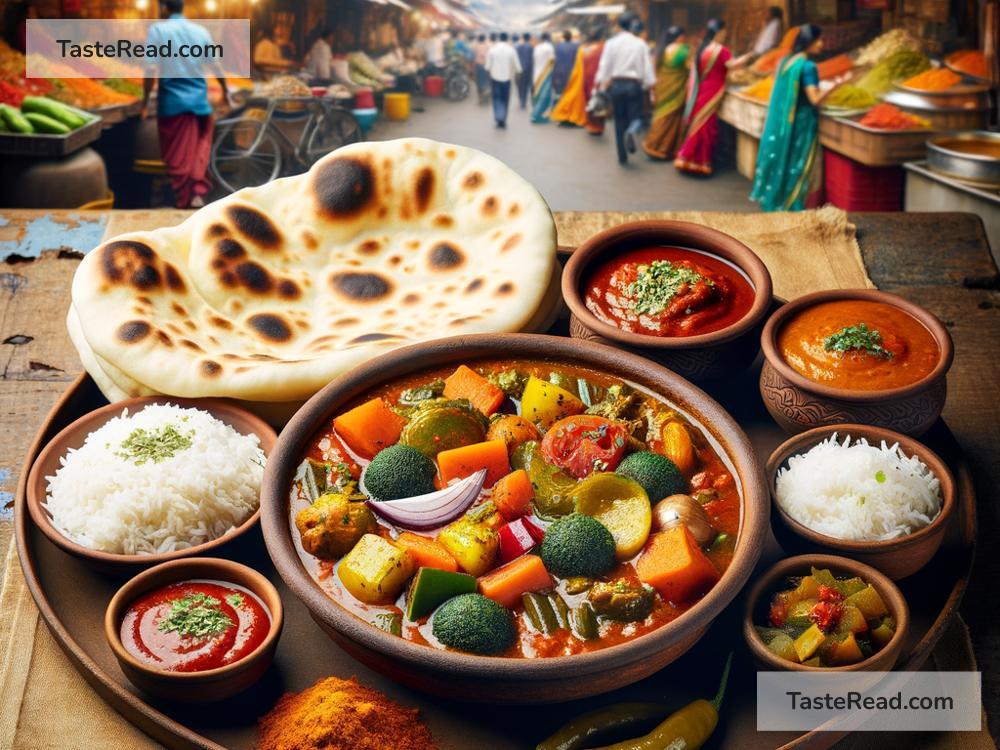 Indulging in Colorful Vegetable Curry Feasts in Mumbai, India