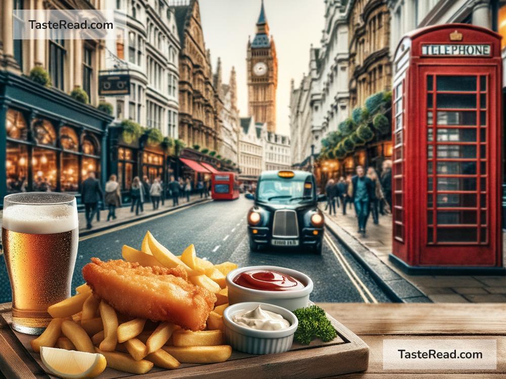 Indulging in Crispy Fish and Chips in London, UK