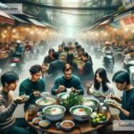 Indulging in Culinary Medleys of Vietnamese Pho in Hanoi, Vietnam