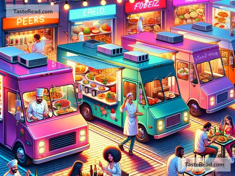 Indulging in Daring Culinary Experiments by Urban Food Trucks