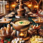 Indulging in Decadent Swiss Fondue and Chocolate Feasts in Bern, Switzerland