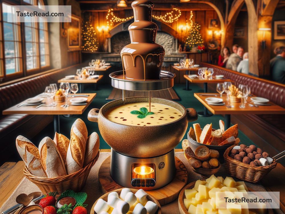 Indulging in Decadent Swiss Fondue and Chocolate Feasts in Bern, Switzerland