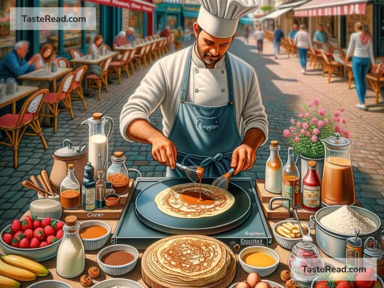 Indulging in Delectable Crêpe Creations in Brittany, France
